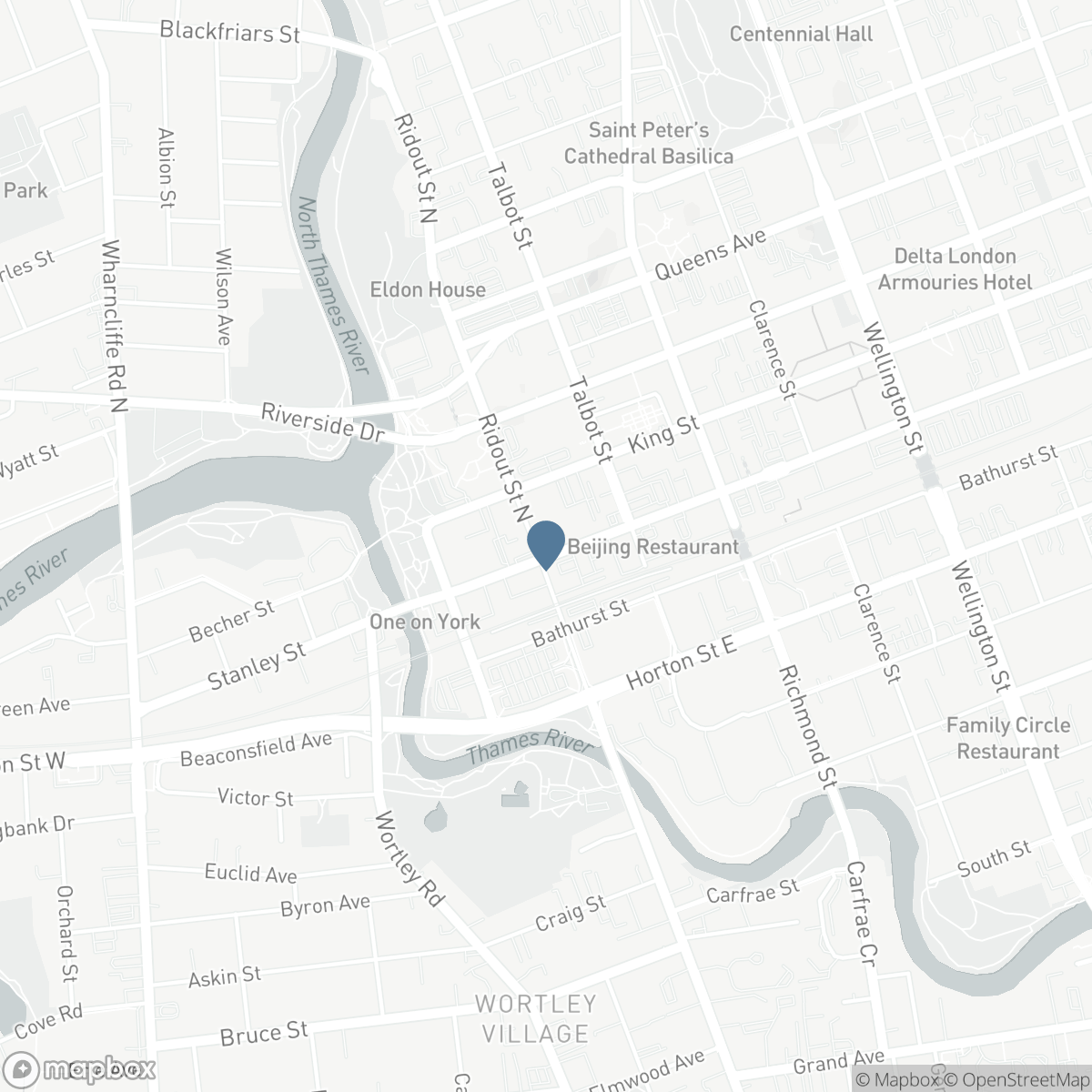 704 - 330 RIDOUT STREET N, London, Ontario N6A 0A7